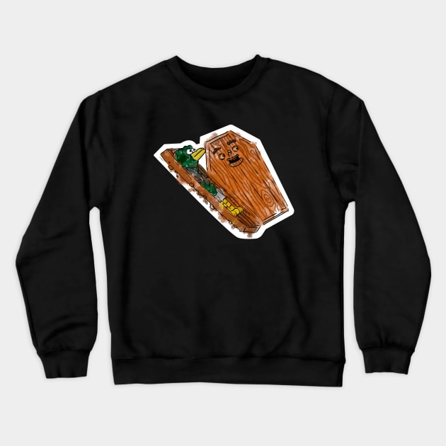 Coffin - Don't Hug Me I'm Scared (TV Series) Crewneck Sweatshirt by vizcan